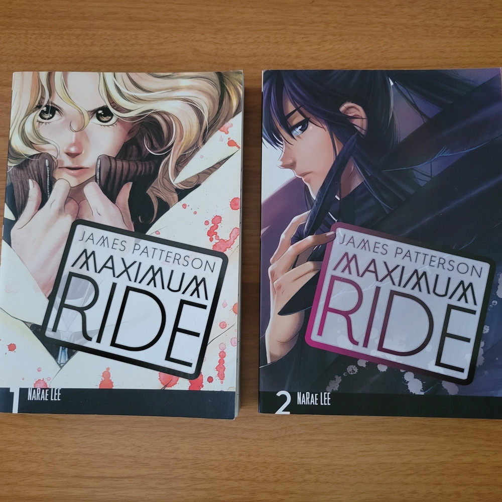 Maximum Ride Manga Volumes 1 and 2